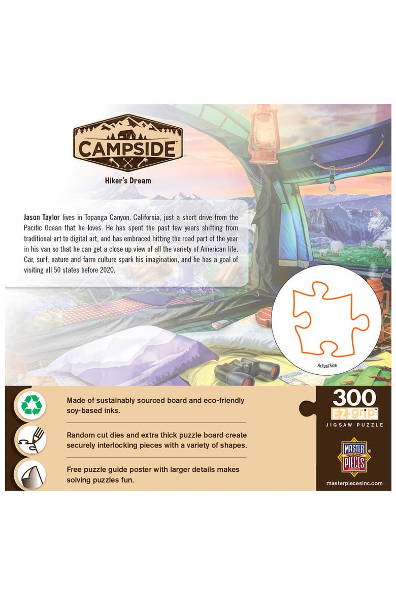 Hiker's Dream 300 Piece Jigsaw Puzzle, Alternate, color, Multicolor