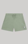 Dalix Womens Ghost Midweight Washed Fleece Shorts