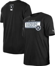 New Era Men's New Era Black Las Vegas Raiders 3rd Down High Density Print T-Shirt
