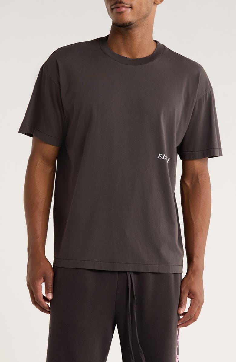 Elwood Trademark Oversize Graphic T-Shirt, Main, color, Vintage Black