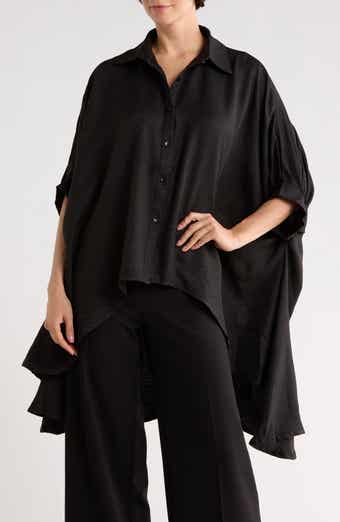 PATRIZIA LUCA Oversized Button-Up Top