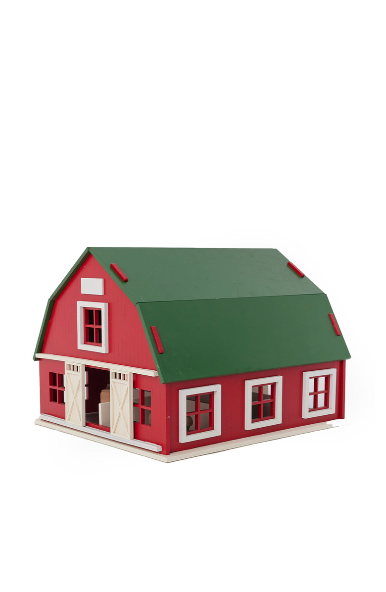 Little Forest Animals The Dutch Barn Wooden Dollhouse, Main, color, No Led / No Doll
