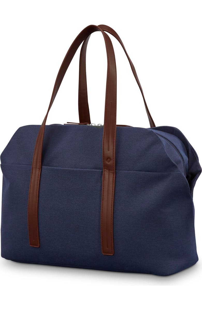 Samsonite Virtuosa Weekender Duffel Overnight Bag with Laptop Computer Sleeve, Alternate, color, Navy