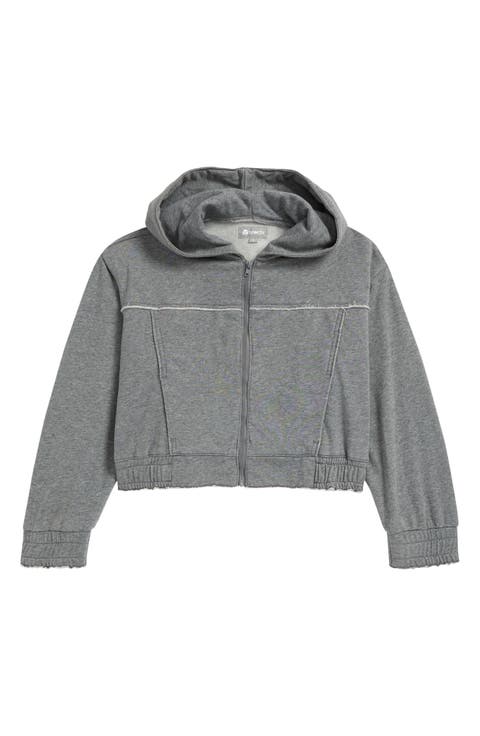 Kids' French Terry Zip-Up Hoodie (Big Kid)