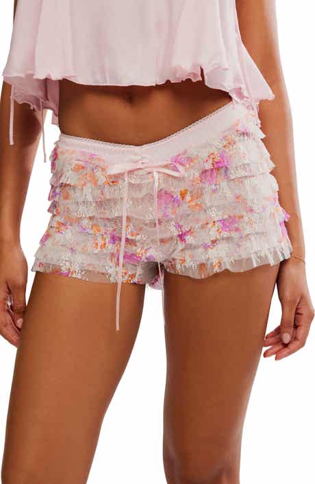 Free People Feeling For Lace Boxer Shorts