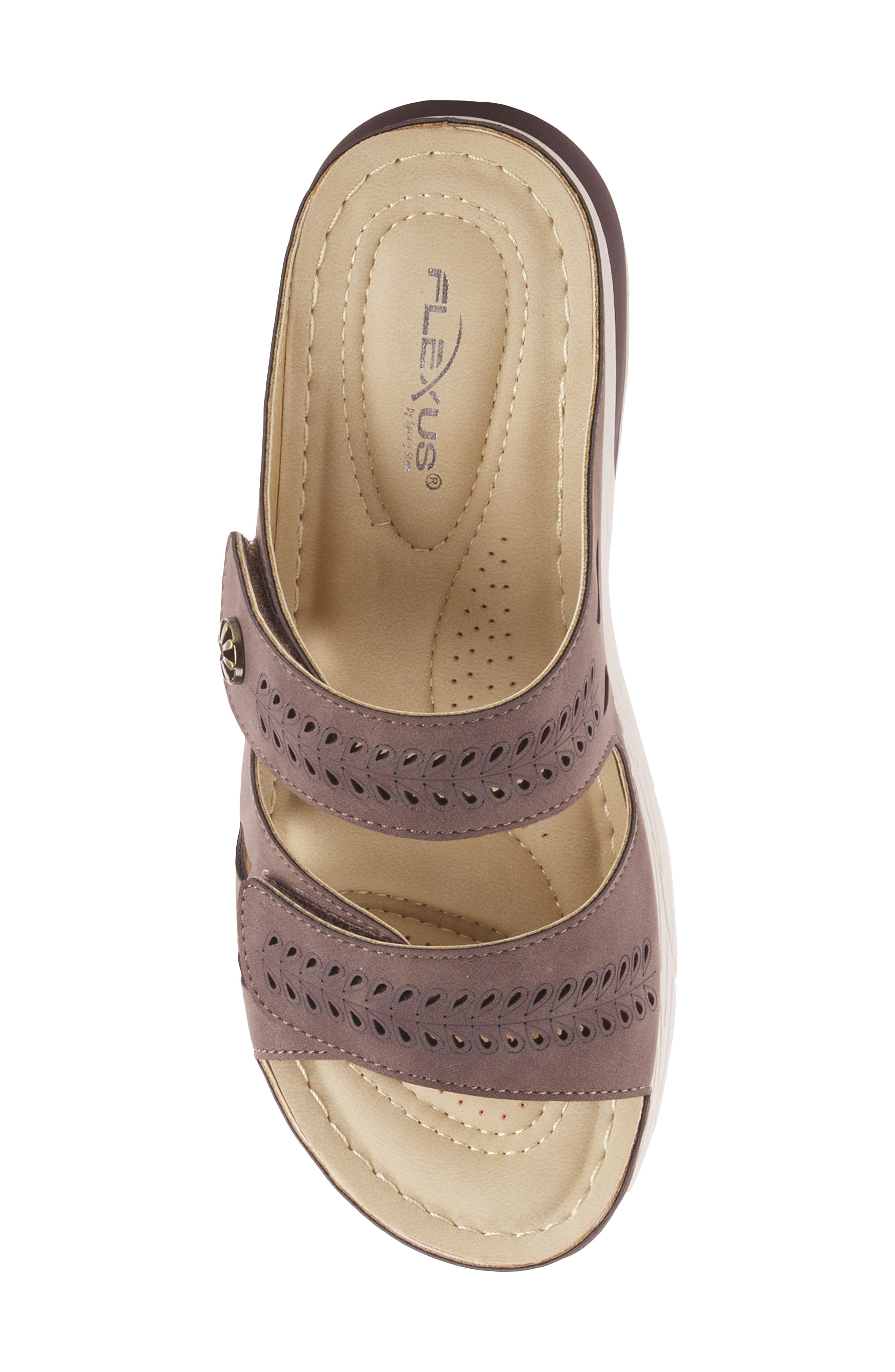 Flexus by Spring Step Wedge Platform Slide Sandal, Alternate, color, 