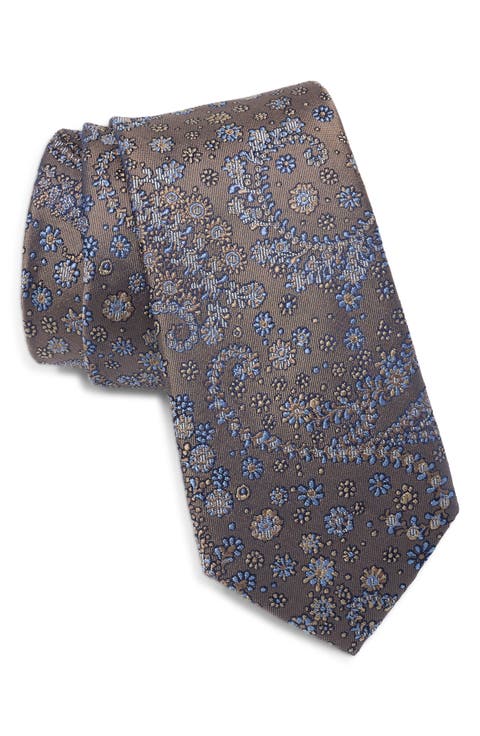 Davari Paisley Silk Tie
