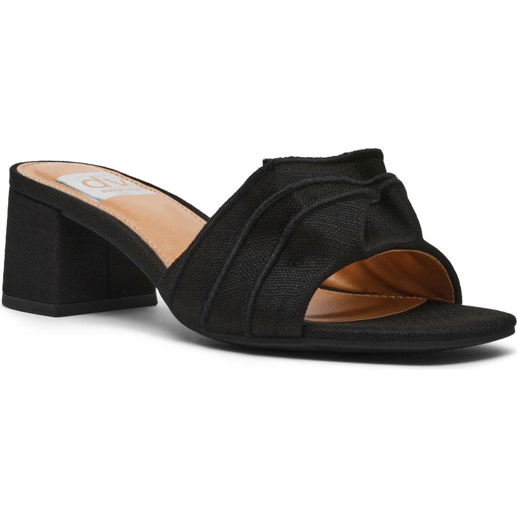 Dolce Vita Dv By Linnen Slide Sandal In Black