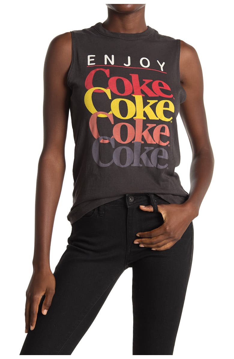 Chaser Coke Graphic Print Tank Top, Main, color,