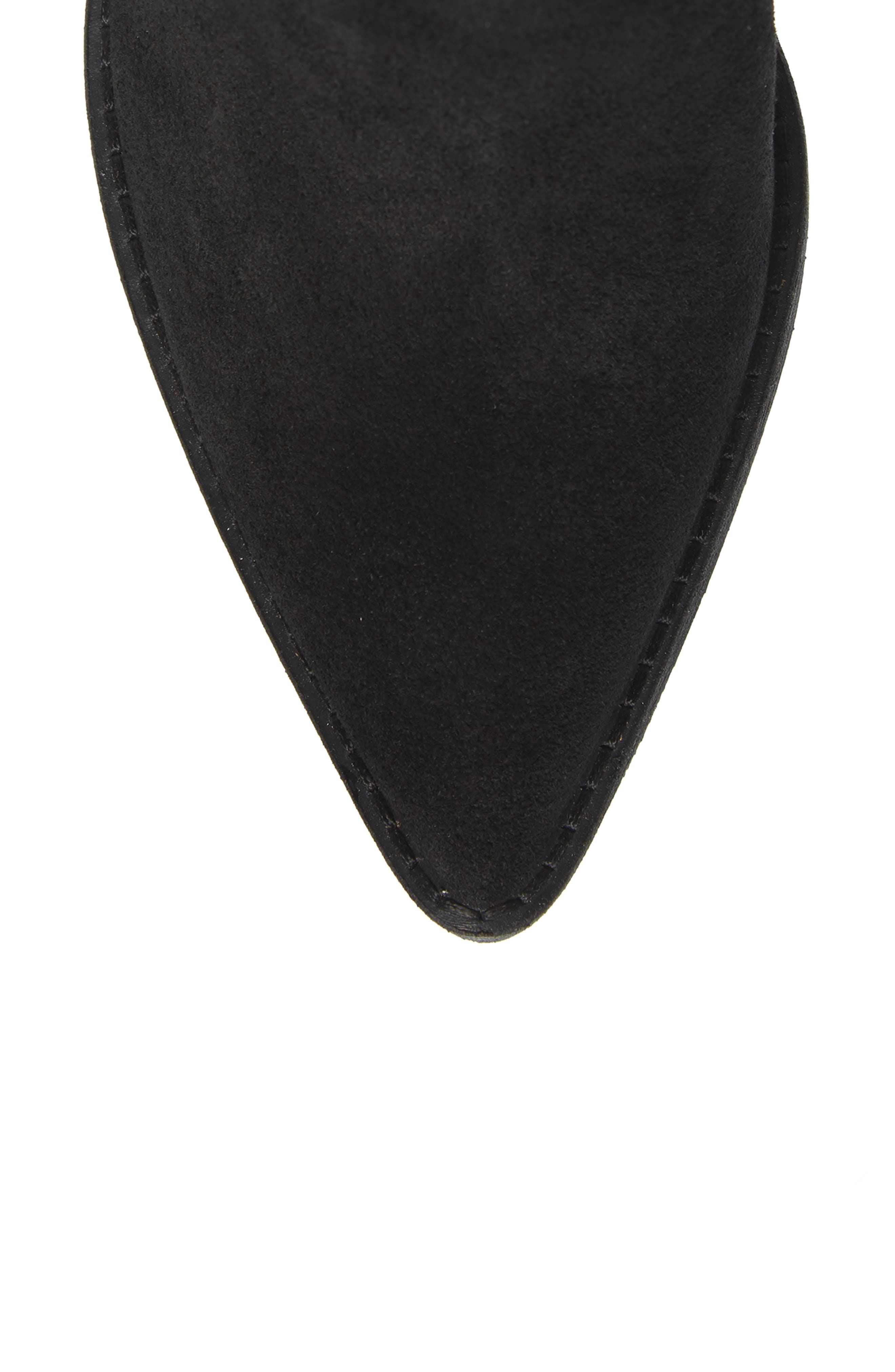 Sam Edelman Ilsa Faux Fur Trim Block Heel Boot, Alternate, color, 