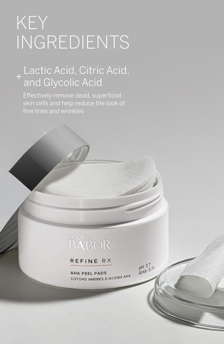 BABOR Refine RX AHA Peeling Pads, Alternate, color, 