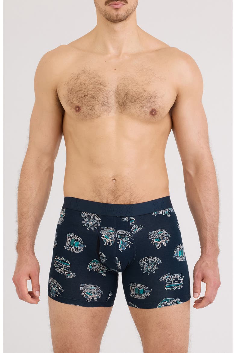 DropTemp™ Assorted 2-Pack Cooling Cotton Boxer Briefs, Main, color, HIGH SEAS/ DARK INK