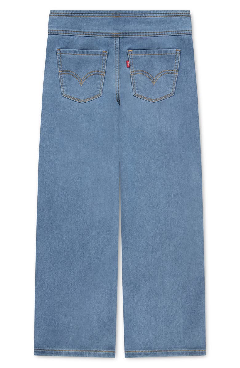 Levi's Kids' Floral Embroidered Split Wide Leg Jeans, Alternate, color, Drew Me In