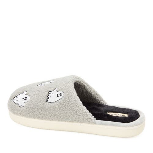 Dearfoams Halloween Scuff Slipper In Gray