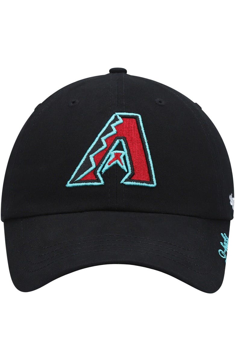 '47 Women's '47 Black Arizona Diamondbacks Team Miata Clean Up Adjustable Hat, Alternate, color, 