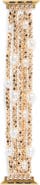 NORDSTROM RACK Embellished Beaded Apple Watch® Watchband