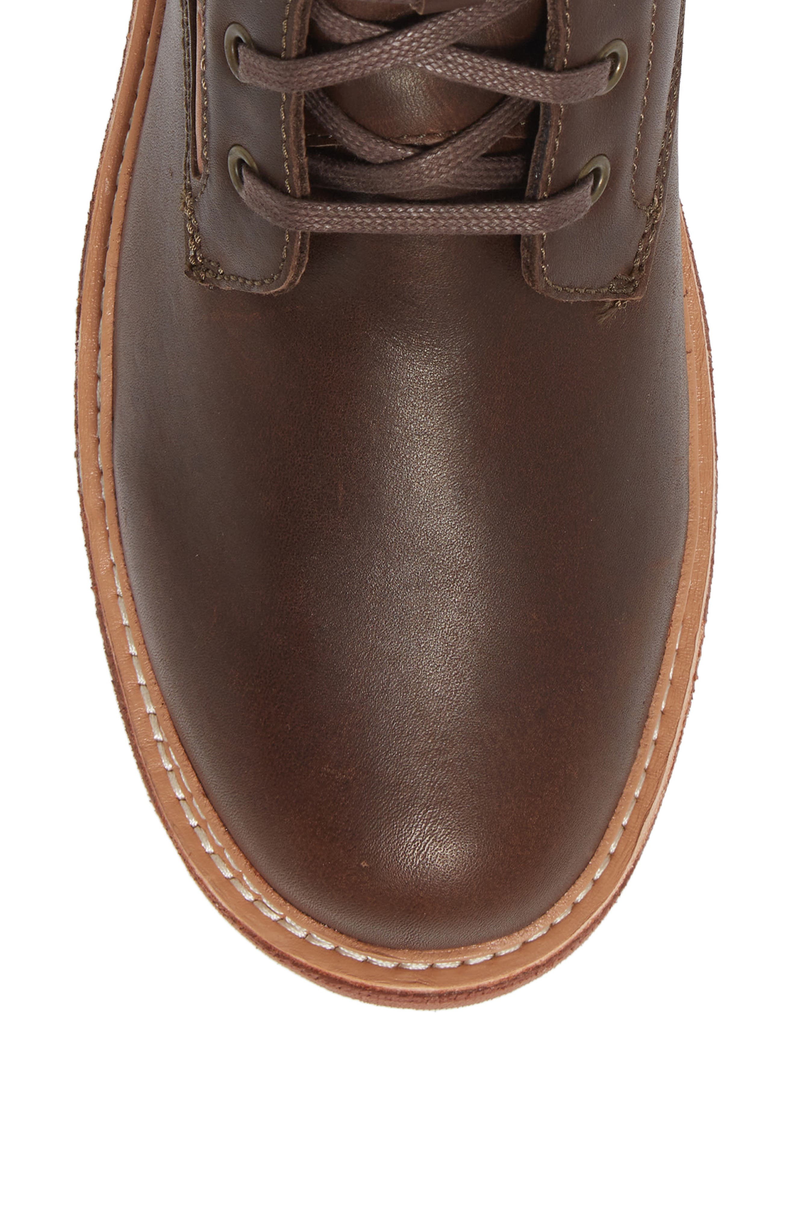 OluKai Kilakila Waterproof Lace-Up Leather Boot, Alternate, color, 