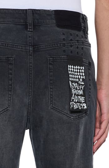 Ksubi Hazlow 3rd Degree Black Straight Leg Jeans | Nordstrom