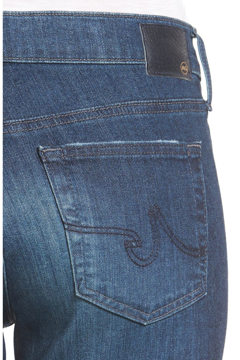 'The Beau' High Rise Slouchy Skinny Jeans, Alternate, color, WINNOW