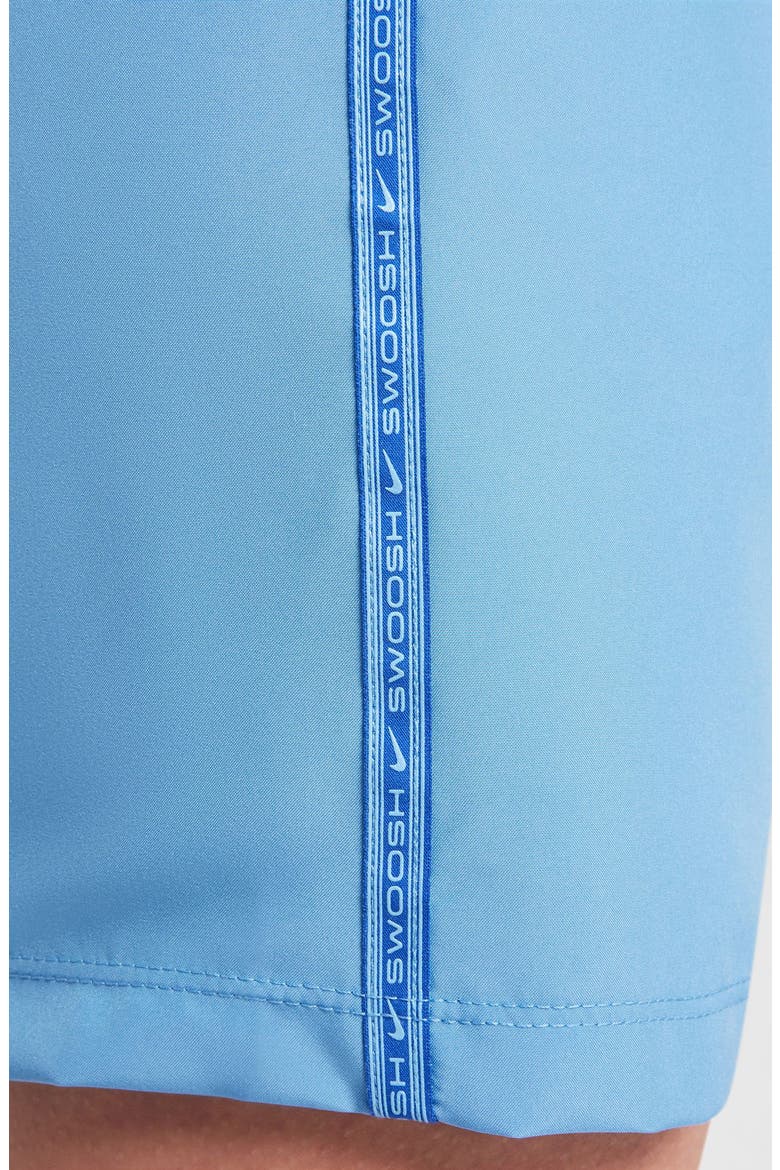 Kids' Multi Dri-FIT Woven Drawstring Shorts, Alternate, color, BLUE BEYOND/ GAME ROYAL
