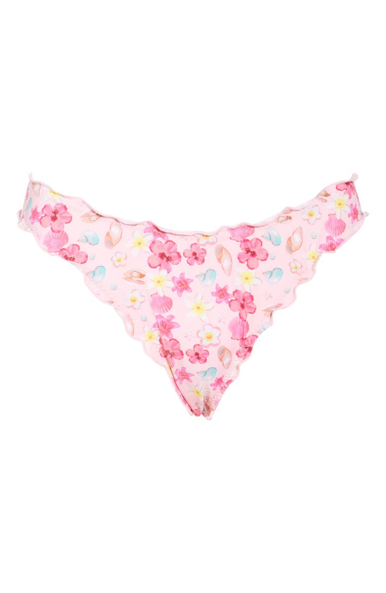 Dippin Daisys June Bikini Bottoms, Main, color, Pink Oasis
