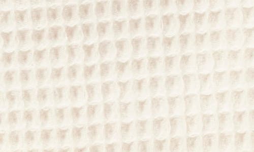 Coyuchi Gender Inclusive Waffle Weave Organic Cotton Robe In Undyed