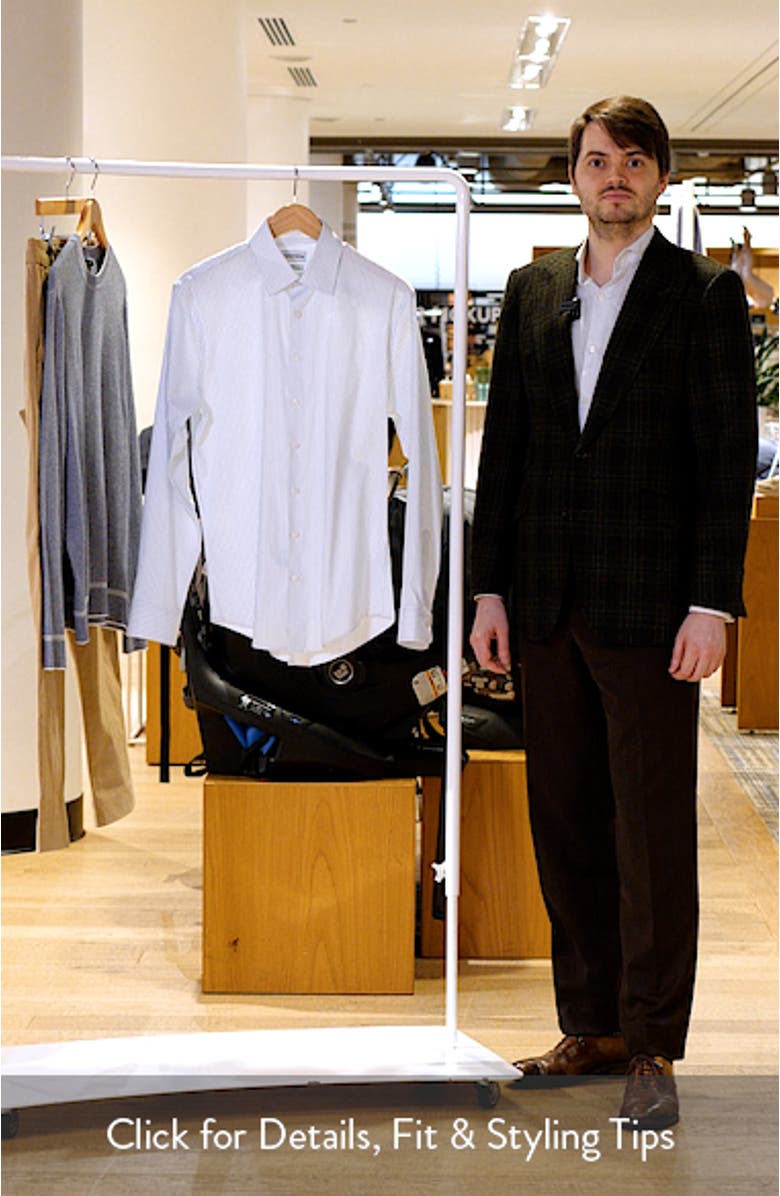 Trim Fit Premium Performance Dress Shirt, sales video thumbnail