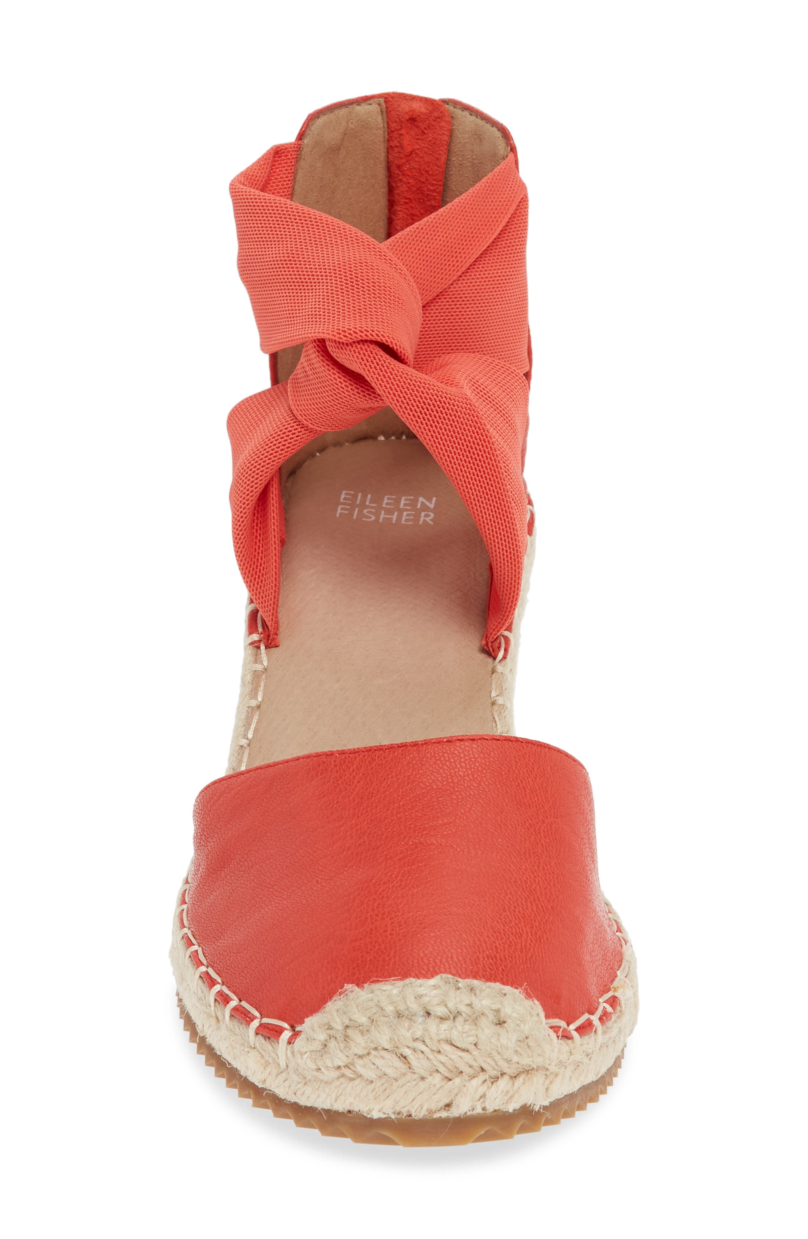 Wallis Espadrille Wedge, Alternate, color, PAPRIKA LEATHER