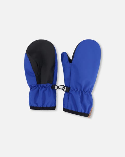 Boy Mid-Season Mittens in Recycled Polyester (Toddler, Little Kid & Big Kid)