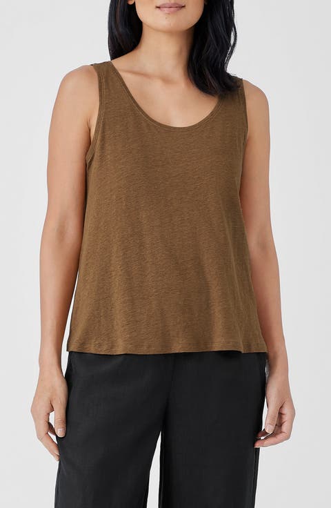 Organic Linen Tank