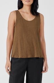 Eileen Fisher Organic Linen Tank
