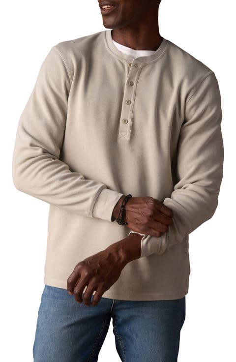 Vintage Thermal Mountain Henley