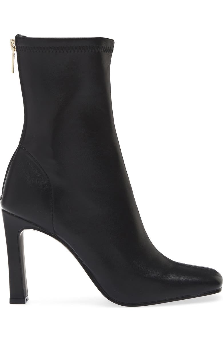 Steve Madden Khelan Square Toe Bootie, Alternate, color, Black