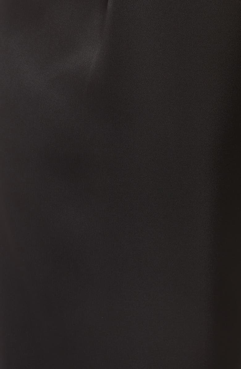 Tahari Tie Waist Satin Jumpsuit, Alternate, color, 