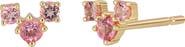 Bony Levy 14K Gold Pink Topaz Stud Earrings