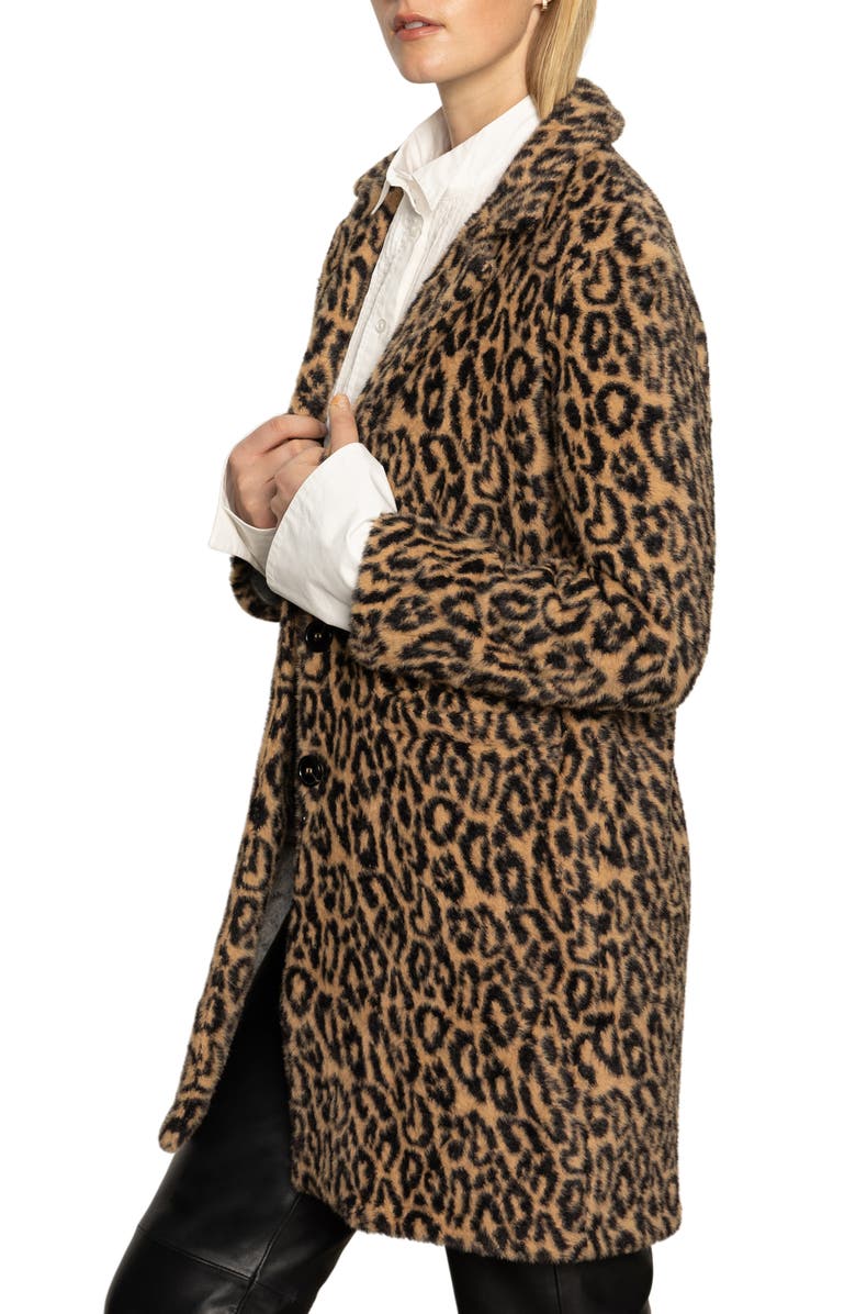 Sanctuary Hometown Faux Fur Jacket, Alternate, color, Lynx