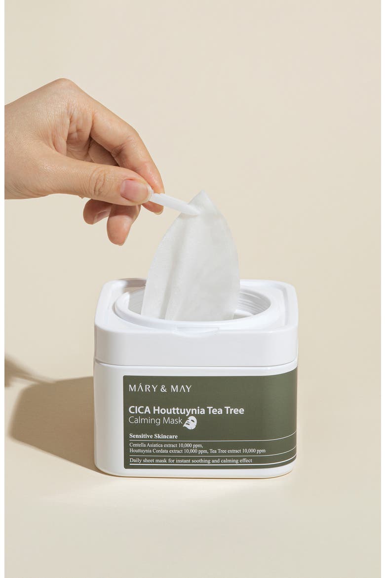 CICA Houttuynia Tea Trea Calming Mask, Alternate, color, NO COLOR