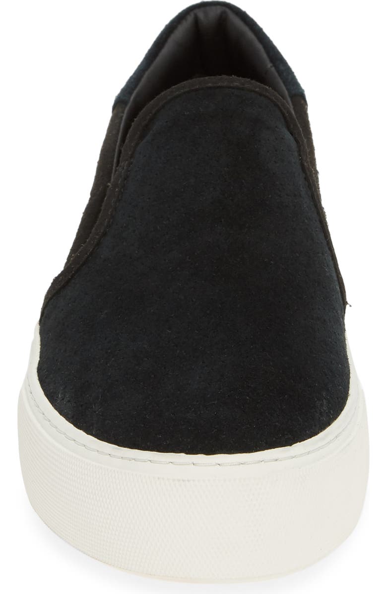 UGG<sup>®</sup> Abies Perforated Slip-On Platform Sneaker, Alternate, color,