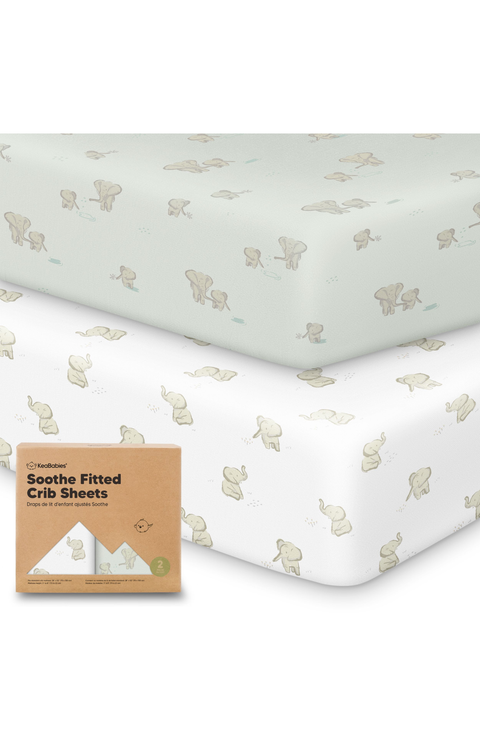 Soothe Fitted Crib Sheet