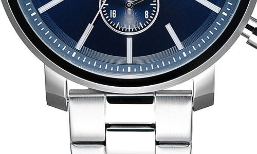 Fossil Rhett Multifunction Quartz Bracelet Watch, 43mm In Silver
