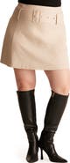 Estelle Rowan Belted Miniskirt