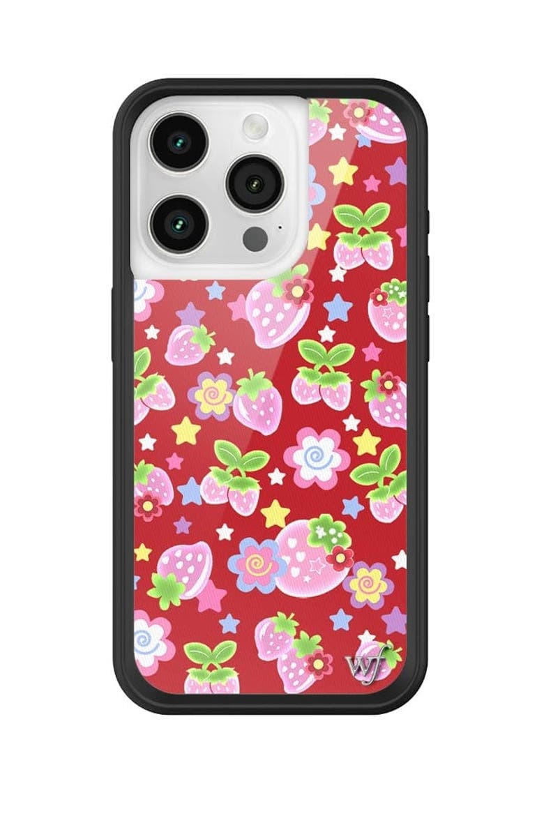 Star-Berries iPhone Case, Alternate, color, Red