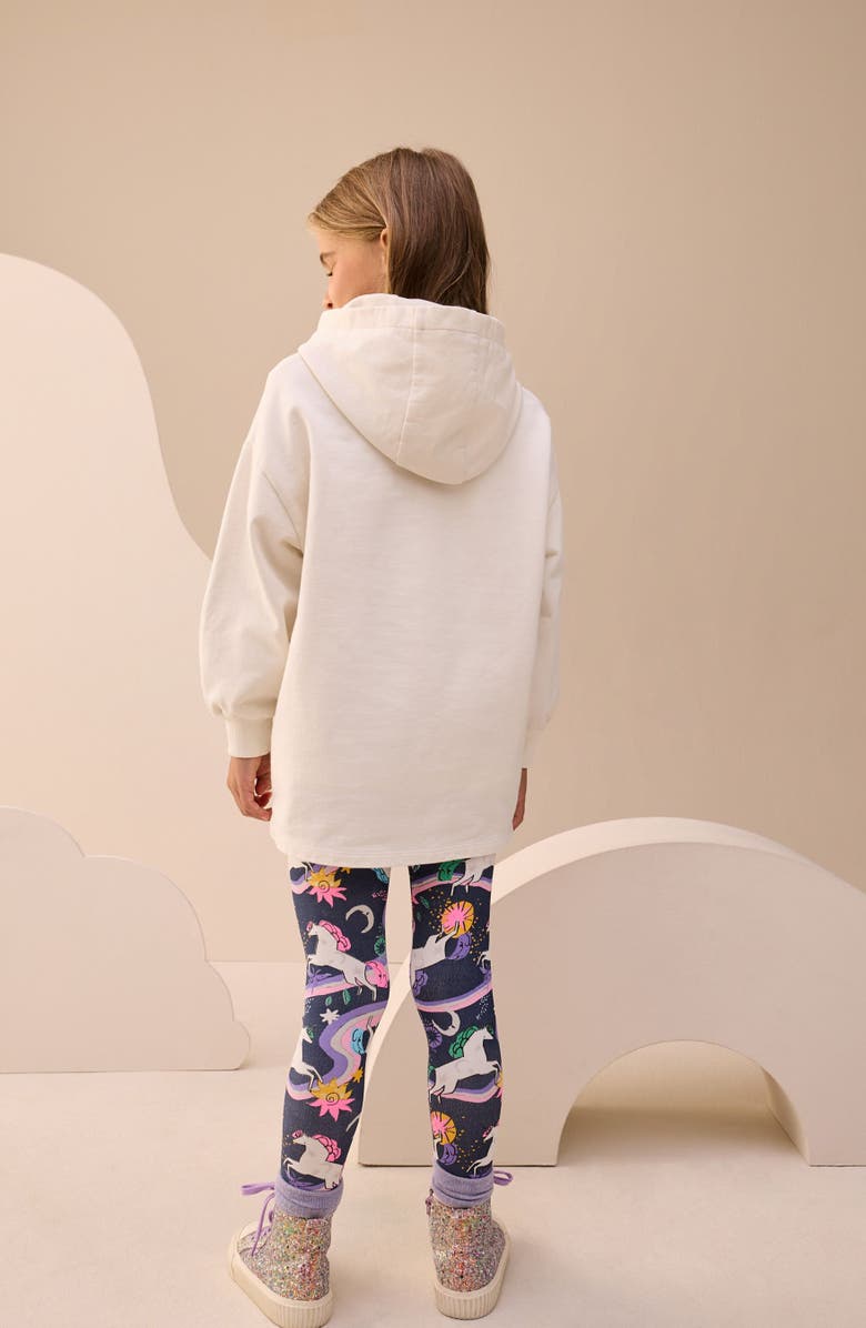 NEXT Kids' Unicorn Hoodie & Leggings Set, Alternate, color, White Multi