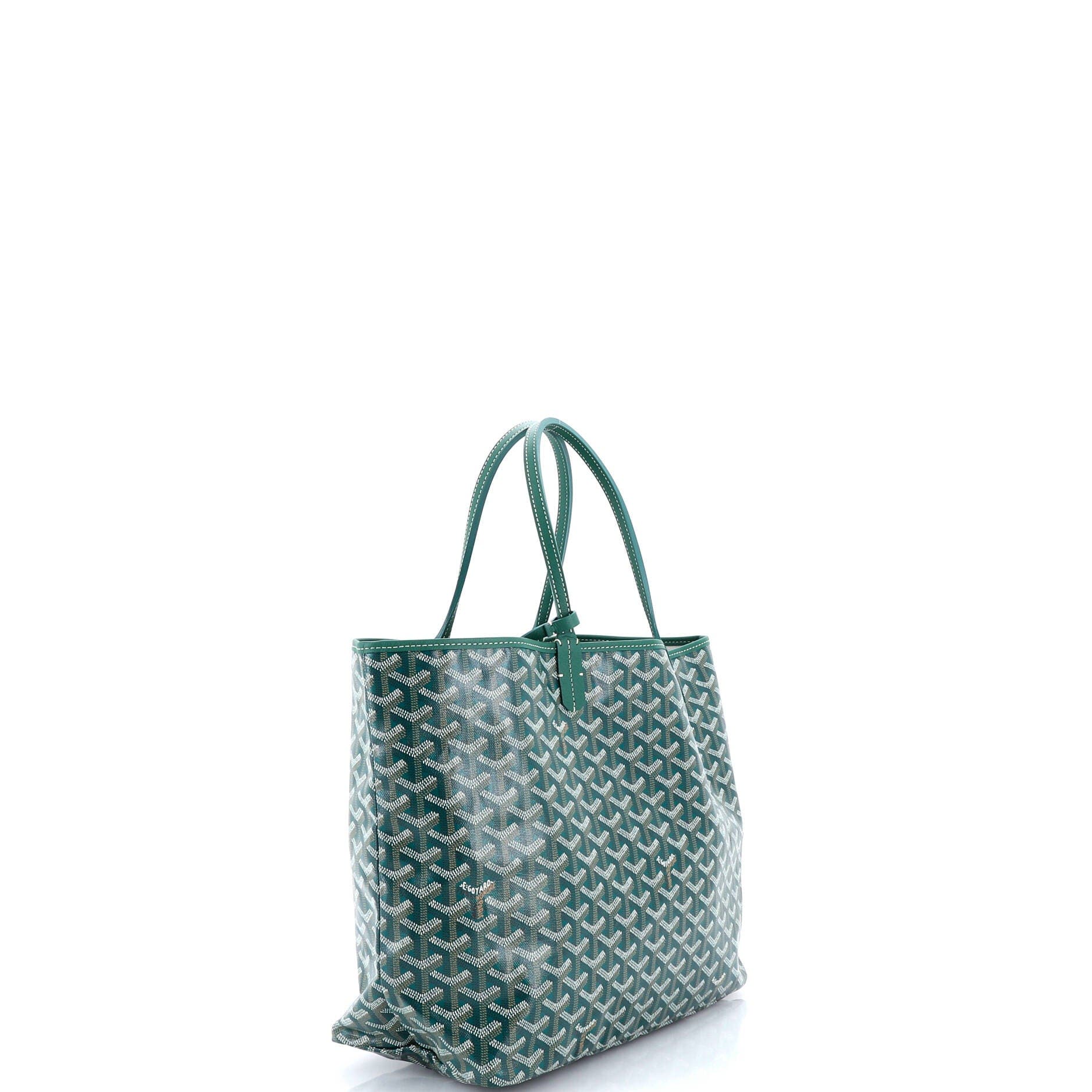 Pre-Owned Goyard Saint Louis Tote Coated Canvas PM, Alternate, color, Green