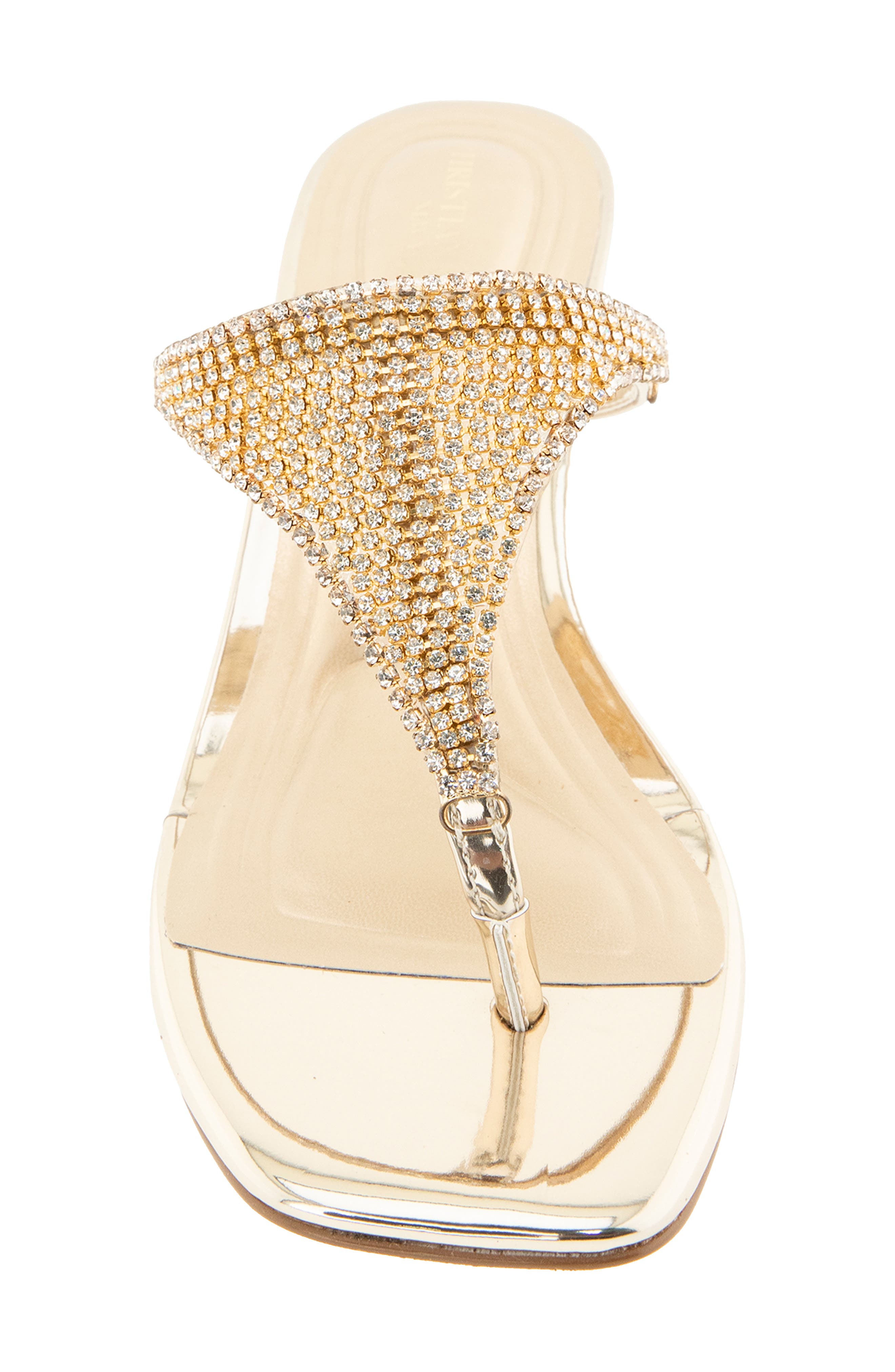 Imay Kitten Heel Sandal, Alternate, color, GOLD