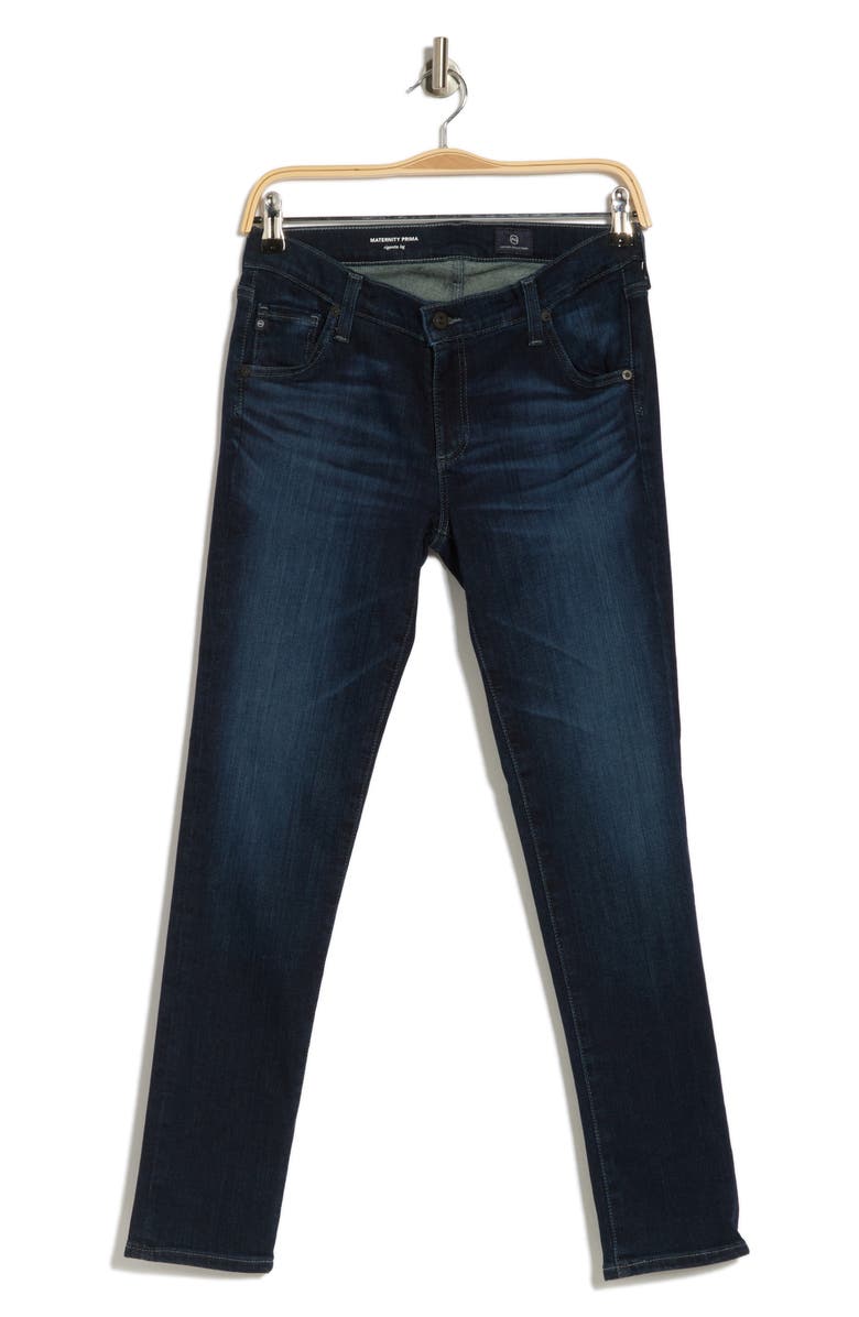 AG Prima Ankle Maternity Jeans, Alternate, color, Concord