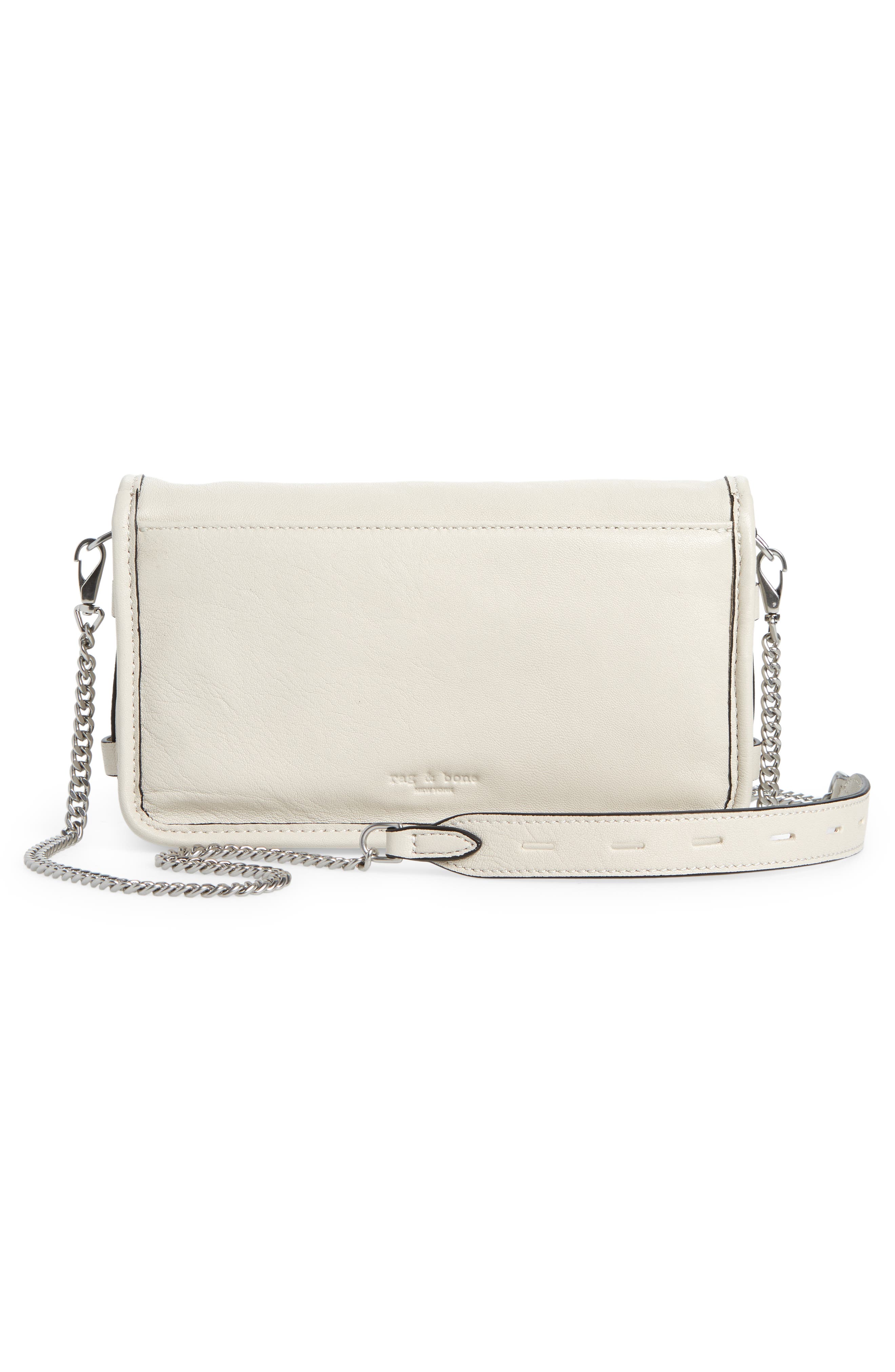 rag & bone Field Leather Clutch (Women) | Nordstromrack