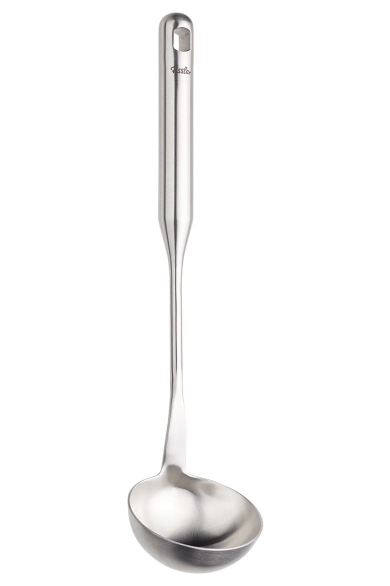 Essential™ soup ladle, Alternate, color, Metallic Silver
