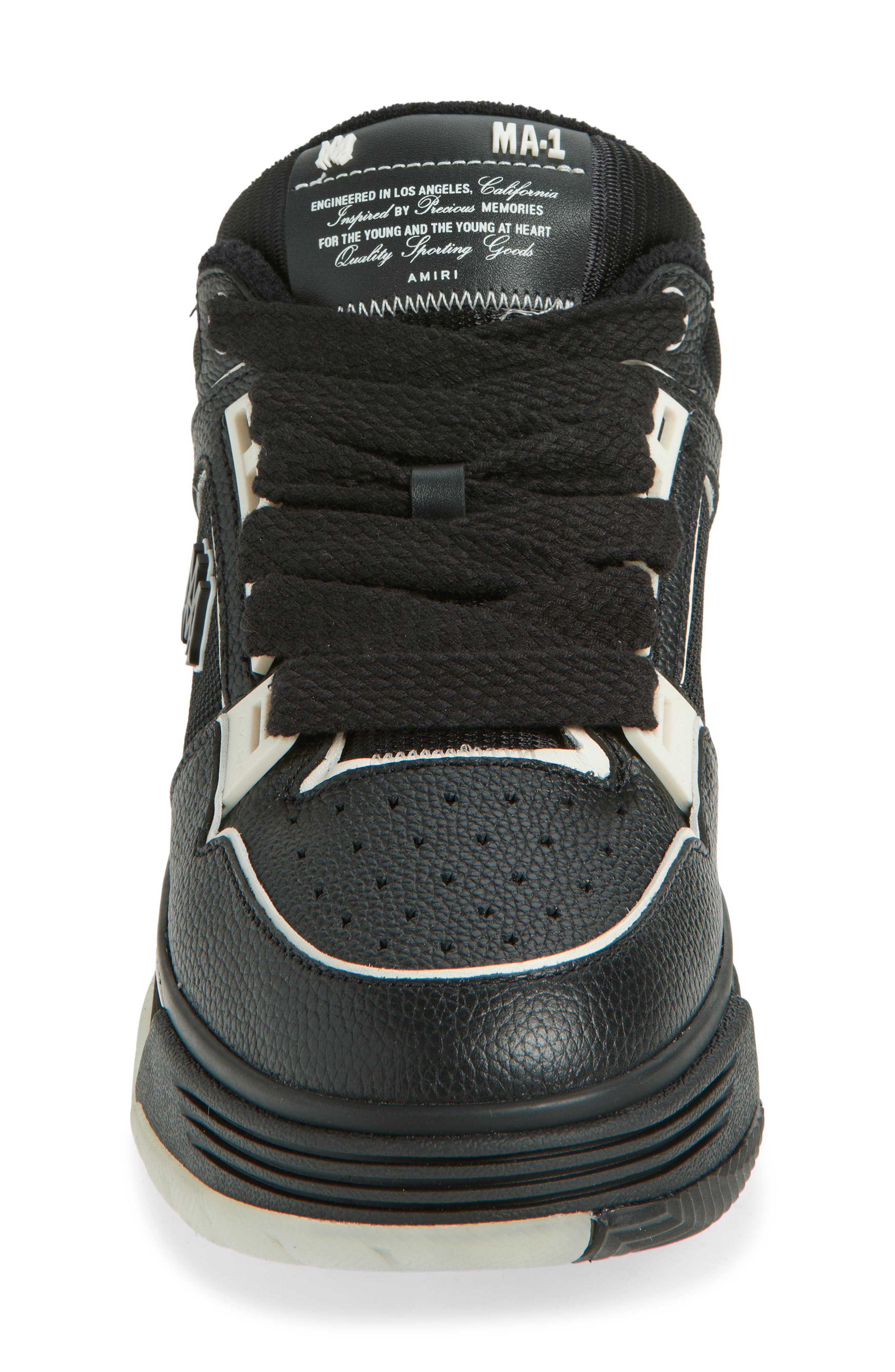 AMIRI MA-1 Sneaker, Alternate, color, Black