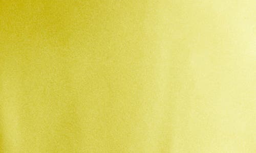 Vince Camuto Draped Neck Satin Gown In Citron